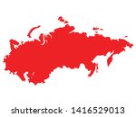 red map of ussr  soviet union ...