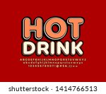 vector bright emblem hot drink... | Shutterstock .eps vector #1414766513
