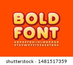 vector bold font. bright... | Shutterstock .eps vector #1481517359
