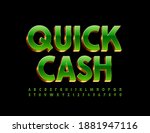 vector stylish label quick cash ... | Shutterstock .eps vector #1881947116