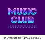 vector bright banner music club.... | Shutterstock .eps vector #1919634689