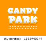 vector playful banner candy... | Shutterstock .eps vector #1983940349