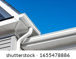 Colonial White Gutter Guard...