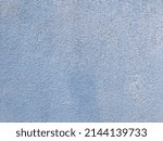 Small photo of blue concrete when used in the elapsed time,Blue painted concrete surfaces for home interior painting.