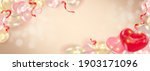 valentines day background with... | Shutterstock .eps vector #1903171096