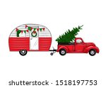  Christmas Truck With A Camper...