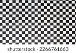 Black and white checkered...