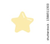 golden star symbol christmas... | Shutterstock .eps vector #1588511503