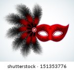 Carnival Feathers Mask ...