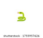 Snake Vector Flat Icon....