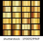 metallic gold gradients golden colour