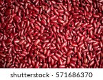 Close Up Red Beans Background ...