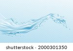 realistic illustration water... | Shutterstock .eps vector #2000301350