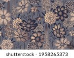 seamless spring floral pattern. ... | Shutterstock .eps vector #1958265373