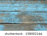 Old Wooden Planks With Peeling...