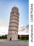 Medieval Leaning Tower Of Pisa  ...