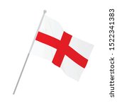 England National Flag. Vector...