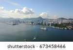 Victoria Harbor Of Hong Kong....
