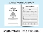 caregiver info tracker interior.... | Shutterstock .eps vector #2154408803