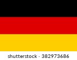 vector of german flag. | Shutterstock .eps vector #382973686