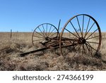 Old Rustic Farm Equipment Lies...