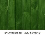 Green Wood Planks Background.