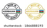 made in azerbaijan vector stamp.... | Shutterstock .eps vector #1866888193