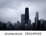 Wide Panoramic View Of Chicago...