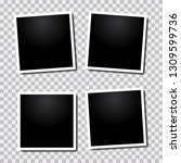 vector paper frame isolated on... | Shutterstock .eps vector #1309599736