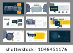 abstract presentation templates ... | Shutterstock .eps vector #1048451176