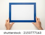 Small photo of Holding frame mockup