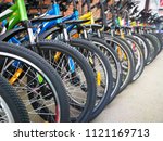 Bicycle Shop  Rows Of New Bikes