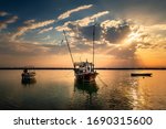 Fishing Boats In Dammam Sea...
