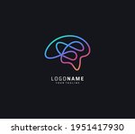 brain logo design element ... | Shutterstock .eps vector #1951417930