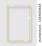 vector golden shiny vintage... | Shutterstock .eps vector #1364603663