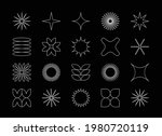 vector set of abstract... | Shutterstock .eps vector #1980720119