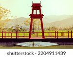 Small photo of Red Bridge - Kong Ta Chiao Bridge, ask for blessings from the bridge according to the beliefs of the Yu Mien people