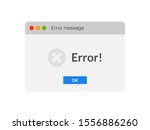 Error Message Computer Window...