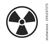 Radioactive Icon Nuclear Symbol....
