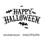 happy halloween vector... | Shutterstock .eps vector #1462292696