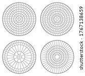 Set Of Circular Pattern...