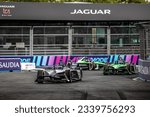 Small photo of 9 Mitch Evans (Jaguar) at the 2023 ABB FIA FORMULA E HANKOOK London E-Prix from 28 July till 30 July at the London ExCeL, United Kingdom