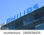 Philips Logo On The Facade Of...