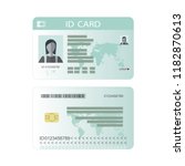  the idea of personal identity. ... | Shutterstock .eps vector #1182870613