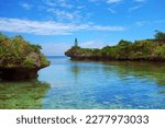 Small photo of Nice cove by the road between Jozip and Traput in Lifou (Drehu), Loyalty Islands, New Caledonia.