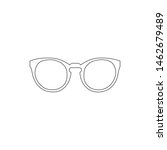 vector glasses icon. sunglasses ... | Shutterstock .eps vector #1462679489