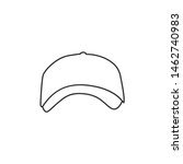 hat template looks from the... | Shutterstock .eps vector #1462740983