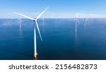 Offshore Windmill Farm In The...