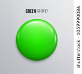 blank green glossy badge or... | Shutterstock .eps vector #1059990086
