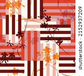 stylish colourful stripes with... | Shutterstock .eps vector #2152937209